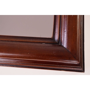 47820 DUŻE OZDOBNE LUSTRO W SOLIDNEJ DREWNIANEJ RAMIE 104x58 CM (2).jpg