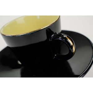 48380 DITMAR - URBACH CZARNO-ŻÓŁTY ZESTAW FILIŻANKA ZE SPODKIEM (3).jpg