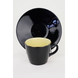 48380 DITMAR - URBACH CZARNO-ŻÓŁTY ZESTAW FILIŻANKA ZE SPODKIEM (4).jpg