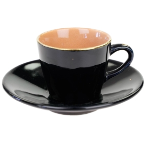 48384 DITMAR - URBACH CZARNO-BEŻOWY ZESTAW FILIŻANKA ZE SPODKIEM (1).jpg