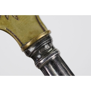 48699 ŚLICZNY NÓŻ DO SERA ZE SREBRNYM TRZONKIEM PRÓBY 800 (4).jpg