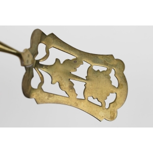 48700 ŚLICZNA AŻUROWA ŁOPATKA DO DESERÓW CIAST ZE SREBRNYM TRZONKIEM PRÓBY 800 (3).jpg