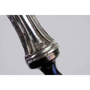 49123 ŚLICZNY WIDELCZYK DESEROWY SREBRNYM TRZONKIEM PRÓBY 800 (3).jpg