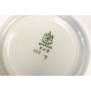 49333 BING &amp; GRONDAHL KOPENHAGA HARMANN KOŚĆ SŁONIOWA RELIEFY FILIŻANKA ZE SPODKIEM (6).jpg