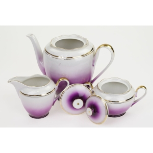 49787 WAŁBRZYCH GARNITUR DO KAWY CIENIOWANY FIOLET LATA 60-TE (2).jpg