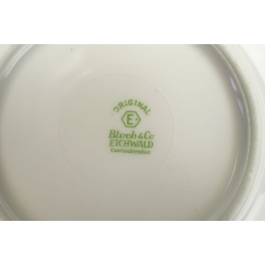 49790 BLOCH FILIŻANKA ZE SPODKIEM POMARAŃCZOWE KWIATY (6).jpg