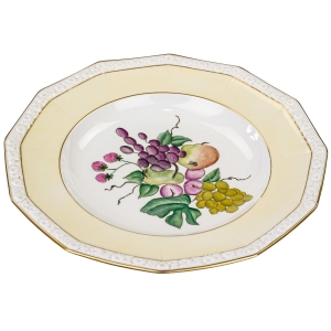 49957 ROSENTHAL MARIA DUŻY PÓŁMISEK GŁĘBSZA PATERA RĘCZNIE MALOWANE OWOCE (1).jpg