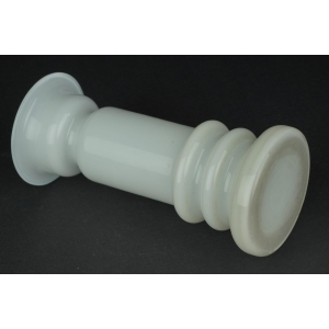 38838 TARNOWIEC MLECZNO-BIAŁY WAZON POLSKIE SZKŁO ARTYSTYCZNE (3).jpg