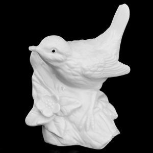 PORCELANA BISKWITOWA FIGURKA PTASZKA