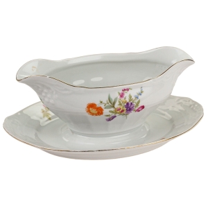 C.T. ALTWASSER SOSJERA KOLOROWE KWIATY I RELIEFY