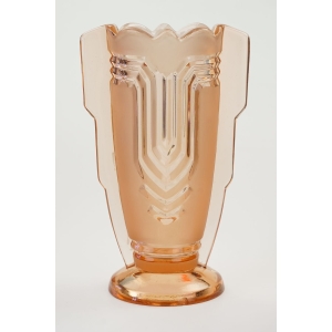 50423 UNIKAT WAZON ART-DECO HUTA HORTENSJA ŁOSOSIOWY#449 (2).jpg