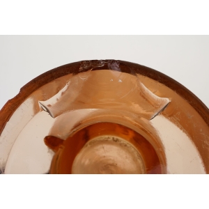 50423 UNIKAT WAZON ART-DECO HUTA HORTENSJA ŁOSOSIOWY#449 (7).jpg