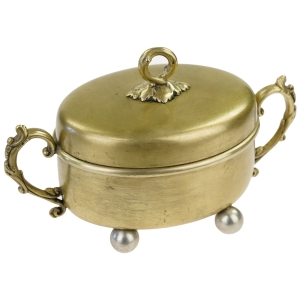 50435 UNIKAT FABRYKA WOLSKA POD WARSZAWĄ PLATEROWANA CUKIERNICA SKRZYNKOWA 1906 ROK (1).jpg