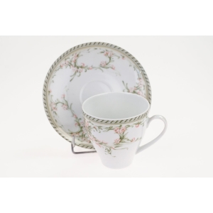 50525 MELITTA FILIŻANKA ZE SPODKIEM DELIKATNE KWIATUSZKI LATA 70-TE (4).jpg