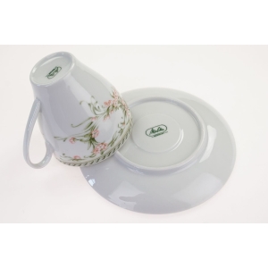 50525 MELITTA FILIŻANKA ZE SPODKIEM DELIKATNE KWIATUSZKI LATA 70-TE (5).jpg