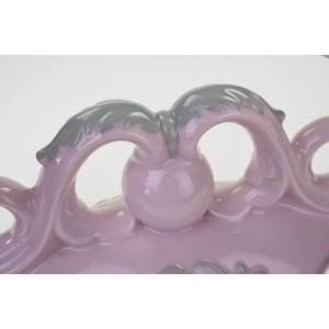 50576 CHODOV DWURAMIENNY ŚWIECZNIK Z RÓŻOWEJ PORCELANY (3).jpg