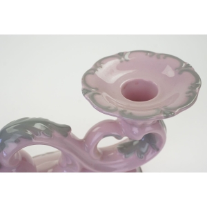 50576 CHODOV DWURAMIENNY ŚWIECZNIK Z RÓŻOWEJ PORCELANY (4).jpg