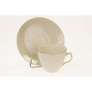 50606 ROYAL COPENHAGEN KOŚĆ SŁONIOWA KAWOWA FILIŻANKA ZE SPODKIEM ZE ZŁOCENIAMI (3).jpg