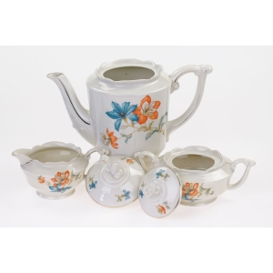 50661 C.T. ALTWASSER GARNITUR DO KAWY KOLOROWE KWIATY 1939 ROK (2).jpg