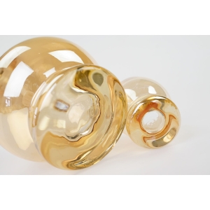 50857 CARNIVAL GLASS IRYZOWANA KARAFKA Z SZŚCIOMA KIELISZKAMI (5).JPG