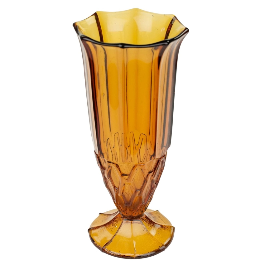 50988 CZESKI BURSZTYNOWY WAZON ART-DECO SYGNOWANY (1).JPG