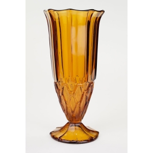 50988 CZESKI BURSZTYNOWY WAZON ART-DECO SYGNOWANY (2).JPG