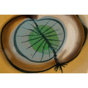 51038 WŁOCŁAWEK POLSKI NEW LOOK E. PIWEK-BIAŁOBORSKA KOMPLET TALERZY Z JABŁKAMI (4).JPG