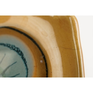 51038 WŁOCŁAWEK POLSKI NEW LOOK E. PIWEK-BIAŁOBORSKA KOMPLET TALERZY Z JABŁKAMI (9).JPG