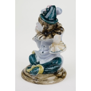 51141 PORCELANOWA FIGURKA CLOWNA RĘCZNIE MALOWANA KLAUN Z BALONIKAMI (3).JPG