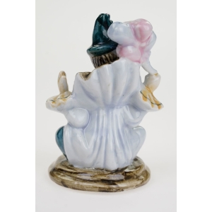 51141 PORCELANOWA FIGURKA CLOWNA RĘCZNIE MALOWANA KLAUN Z BALONIKAMI (4).JPG