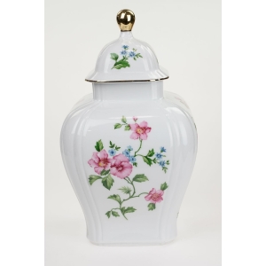 51208 SELTMANN AMFORA NACZYNIE Z POKRYWĄ W RÓŻOWE KWIATY (2).JPG