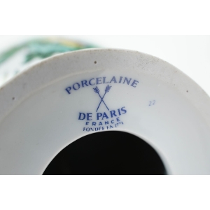 51403 PARYŻ PORCELAINE DE PARIS PODSTAWA LAMPY KWIATOWE DEKORACJE W ORIENTALNYM STYLU (6).JPG
