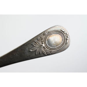 51977 NORBLIN KOMPLET 6 STARYCH WIDELCÓW Z MEDALIONEM PLATEROWANE SREBREM (5).JPG