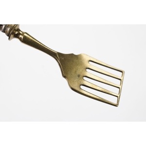 52139 ŚLICZNY WIDELEC DO SARDYNEK SZPROTEK ZE SREBRNYM TRZONKIEM PRÓBY 800 (5).JPG