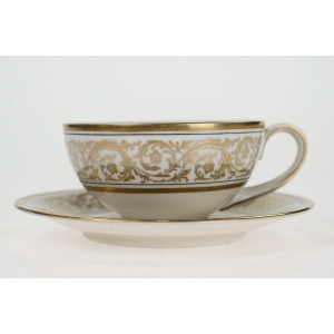 52407 TIRSCHENREUTH KOŚĆ SŁONIOWA ELEGANCKA FILIŻANKA MOKKA ZE SPODKIEM (2).JPG