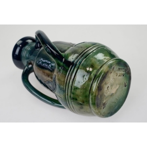 52592 TORHOUT BELGIA ARTS &amp; CRAFTS ART-NOUVEAU PIĘKNY BARWNY WAZON Z USZAMI (4).JPG