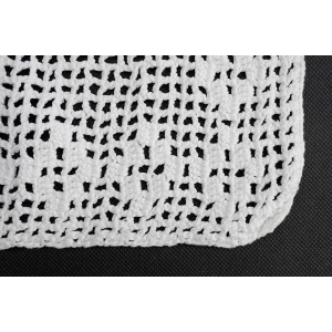 52629 SZYDEŁKO BIAŁY BIEŻNIK LAUFER W GEOMETRYCZNY WZÓR 102 X 39 cm (4).JPG