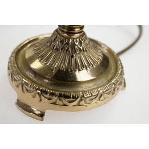 52714 PORCELANOWA PODSTAW LAMPY NA MOSIĘŻNEJ PODSTWIE (3).JPG