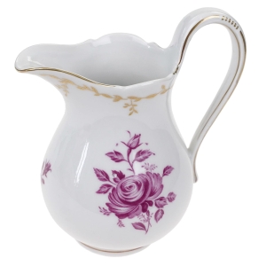 HUTSCHENREUTHER MARIA THERESIA MLECZNIK MALINOWE KWIATY I ZŁOTE WZORKI