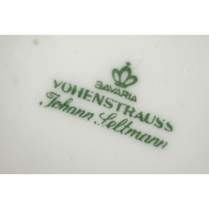 45292 VOHENSTRAUSS ŚLICZNA MOKKA FILIŻANKA ZE SPODKIEM KOLOROWE KWIATY Dostępność 2 kpl (6).jpg