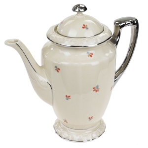 FRANZHÜTTE / HUTA FRANCISZKA POTSDAM DZBANEK DO KAWY DROBNE KWIATKI