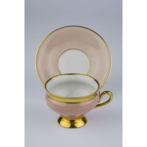 38920 KPM KOPENHAGA ŁOSOSIOWA FILIŻANKA ZE SPODKIEM (3).jpg