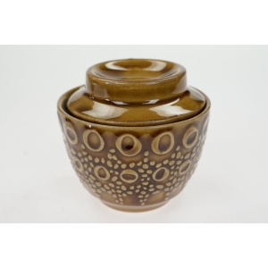 53667 MIROSTOWICE A. SADULSKI NOVI LATA 70-TE GARNITUR DO KAWY POLSKI DESIGN CIEKAWA FAKTURA (5).JPG