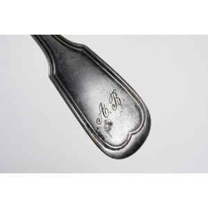 53676 HACKER WIEDEŃ SOLIDNA STARA ŁYŻKA Z MONOGRAMEM AB (5).JPG