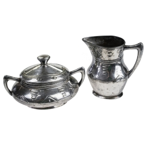 53782 STARY SECESYJNY GARNITUR DO HERBATY PLATEROWANY SREBREM (1).jpg