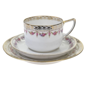 ROSENTHAL EMPIRE ŚNIADANIÓWKA W GIRLANDY RÓŻYCZEK