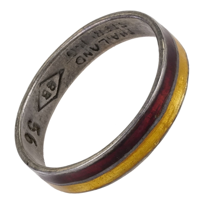 54080 TAJLANDIA SREBRNA OBRĄCZKA Z EMALIĄ WAGA 1,7 R. 16 (1).jpg