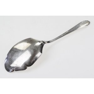 54101 OKA ŁYŻKA SERWINGOWA ŁOPATKA ŚRODKA STOŁU PLATEROWANA SREBREM (4).JPG