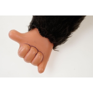 54157 KOLEKCJONERSKA MASKOTKA DUŻA MAŁPKA MONCHHICHI LATA 70-TE PONAD 40 CM (3).JPG