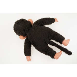 54157 KOLEKCJONERSKA MASKOTKA DUŻA MAŁPKA MONCHHICHI LATA 70-TE PONAD 40 CM (6).JPG